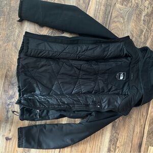 Black The North Face Primaloft Quilted Interior Jacket
